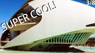 FUTURISTIC BUILIDINGS! - VALENCIA - EUROPE VLOG (3/8)