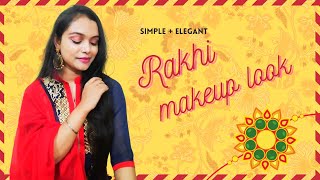 Eid/RAKHI MAKEUP LOOK 2020। SIMPLE + ELEGANT। #Rakshabandhan Makeup Tutorial। Esthetic Pattern