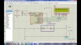 FLOWCODE - ADC 8 bits - Voltimetro 100VDC - ISIS - Proteus