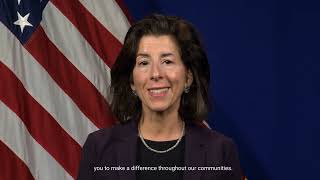 U.S. Secretary of Commerce Gina Raimondo on the Combined Federal Campaign