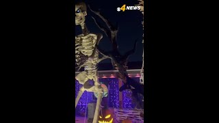 Halloween decorations in El Paso