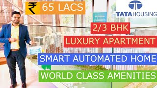 ₹65 Lacs 2/3 BHK | TATA Eureka Park ► Home Automation ✔ Sample Flat, Sec 150, Noida