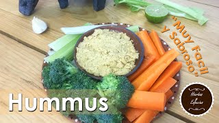 Como hacer Hummus sencillo y cremoso