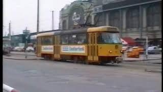 DRESDEN TRAMS (D) MAY 1991