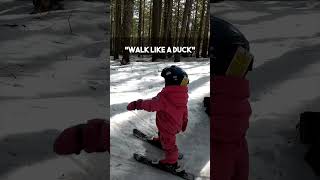 2 Year Old Toddler Skis. This is where is all began. #toddlers #cute #skiing