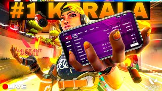 Kerala's 1st Valorant mobile streamer🔥 Live Now Malayalam | #valorantmobile #letsbuildvalocommunity