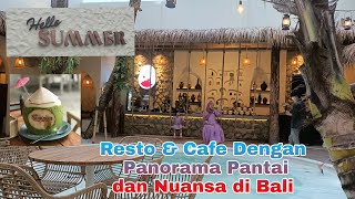 Hello Summer Bogor‼️Resto & Cafe Dengan  Panorama Pantai dan Nuansa di Bali🏝️🍣🧁