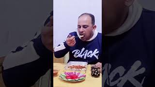 #اكسبلور أقوي تحدي علي أكلة الكشري المصري المشطشط 🥵🍝 والعقاب كان مفاجأة كبيرة وقوي جدا جدا 😭😭 #food