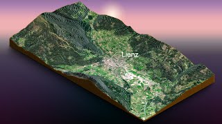 Create 3D Map from Google Map with 3D Map Generator Terrain Addon in Photoshop