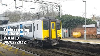 Aventras, FLIRTs and More! / Trainspotting at Cheshunt / WAML / 08/02/2022