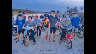 Balap liar tol Rangkasbitung sore