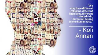 “We may have different religions, different languages, different colored skin, but we all belong to…