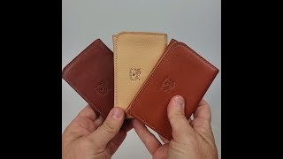 GRECO - Italian Leather Card Case by Il Bisonte