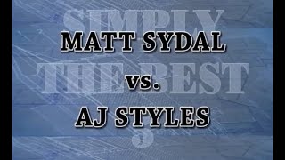 Matt Sydal vs. AJ Styles - IWA-MS SIMPLY THE BEST V 04.10.2004 | FULL MATCH