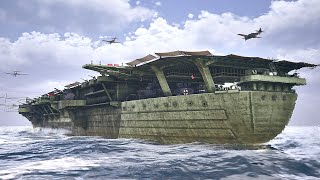 【解説付】航空母艦『千歳』『千代田』を3DCGで復元してみた【4k】