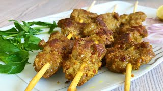 Restaurant Style Zafrani Gosht Malai Boti Recipe | Zafrani Kabab Recipe | Malai Tikka Boti