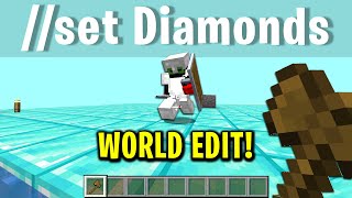 Fake hacker trolling minecraft noob with world edit