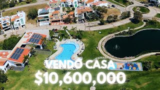 CASA EN VENTA CON LAGO ARTIFICIAL $10'600,000 Pesos, El Manantial, Tlajomulco de Zúñiga.