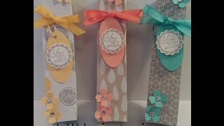 Stampin' Up! - Tall, Slim Gift or Treat Box