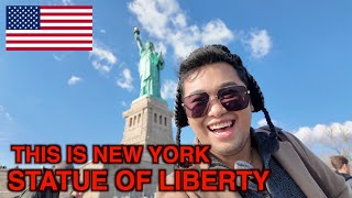 GOING TO THE STATUE OF LIBERTY IN NEW YORK!