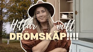 Sensommar på landet, målar om & hittar mitt DRÖMSKÅP!? 😭♻️