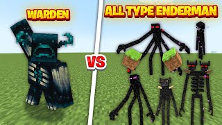 All Golem Vs All Enderman Army- Warden vs mutant Endermans - Warden vs all mutants enderman