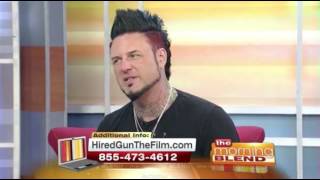 Jason Hook of Finger Death Punch talks about his movie HIRED GUN on Morning Blend