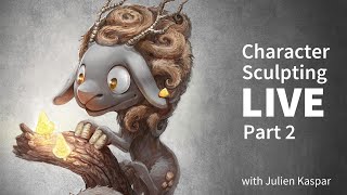 Michel the Sheep - Character Sculpting Live #2