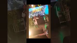 Shenseea shares stage with her son