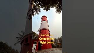 Going inside light house in india