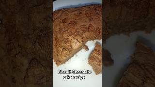 Biscuit chocolate cake recipe ❤️ #viralreels #food #cake #viralreels #short #easyrecipe #cooking #yt