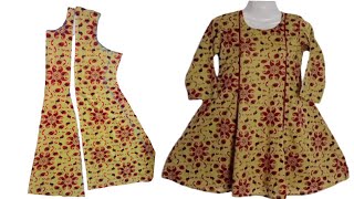 Latest Kaliyon Wali  Kurti / Frock Cutting And Stitching