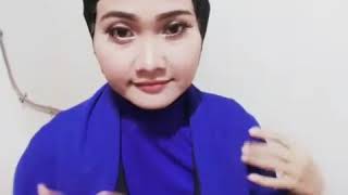 Tutorial hijab segi 4 ( pesta) niena