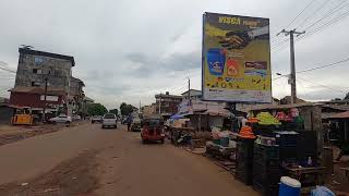 République de Guinée (Guinée Conakry)  Route Conakry vers Dubréka Gopro / Guinea Road to Dubreka