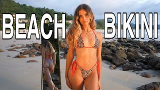 SPICY BEACH BIKINI TRY ON HAUL || VICTORIA XAVIER