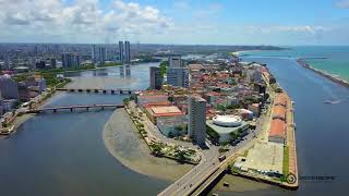 Veneza brasileira | A cidade do Recife | Drone Recife PE