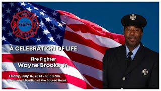 Memorial Service ~ Fire Fighter Wayne Brooks Jr.