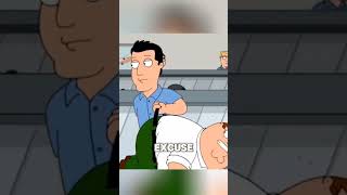 I Have Only Trouble At Airport 😂😭 #Peter #funny #famliyguy #familyguyclips #funny