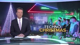 9news techno christmas