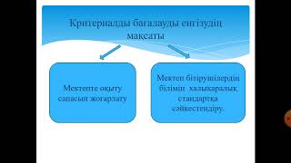 Кәсіптік оқыту  бағалаудың өлшемдік технологиялары  Кудасова Г Ж  3курс