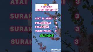 Surah for sleep and protection #surah #duaforprotection #shorts #islamicshorts#shortfeed