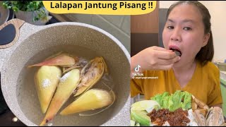 LALAPAN JANTUNG PISANG !!