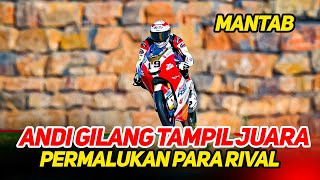 KEREN! ANDI GILANG CIPTAKAN REKOR BARU DI MOTO3, TAMPIL JUARA BAWA PULANG POIN BANGGAKAN INDONESIA