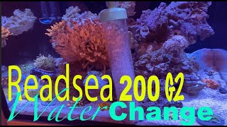 Redsea Aquarium Water Change | Reef Tank Maintence