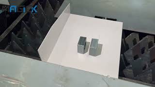 Comparison of cutting effects between 12kw and 6kw