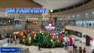 SM Fairview's Magical Christmas Decorations! New Attractions for the Holidays!