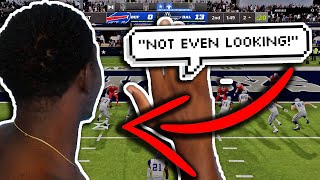 CRAZY No-Look Touchdown! Madden 22 Online