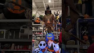 12 Foot Lighted Scarecrow Halloween Animatronic at Lowe's! #shorts #halloween #lowes