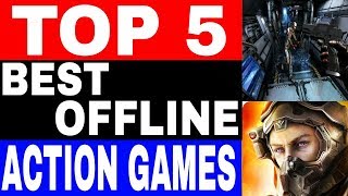 Top 5 OFFLINE ACTION GAMES | Top 5 Zombies games | Best offline games