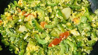 AMPALAYA WITH EGG RECIPE